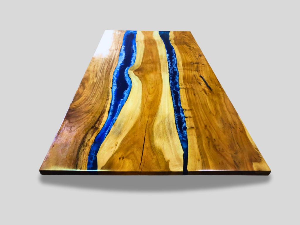 Epoxy Table, dining, sofa, center table top Live Edge Walnut Table ,Custom Order, Epoxy Resin River Table